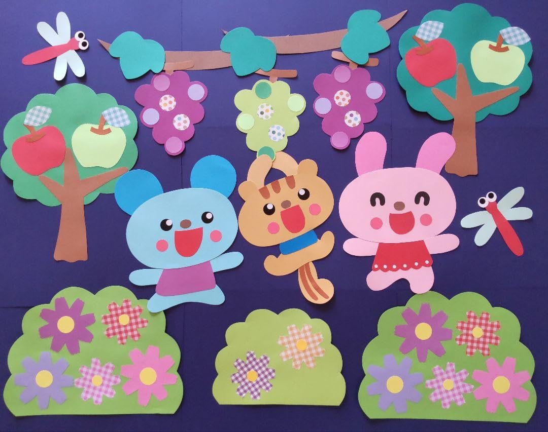 Amazon.co.jp: 壁面飾り 秋① 9月 10月 : Toys & Games