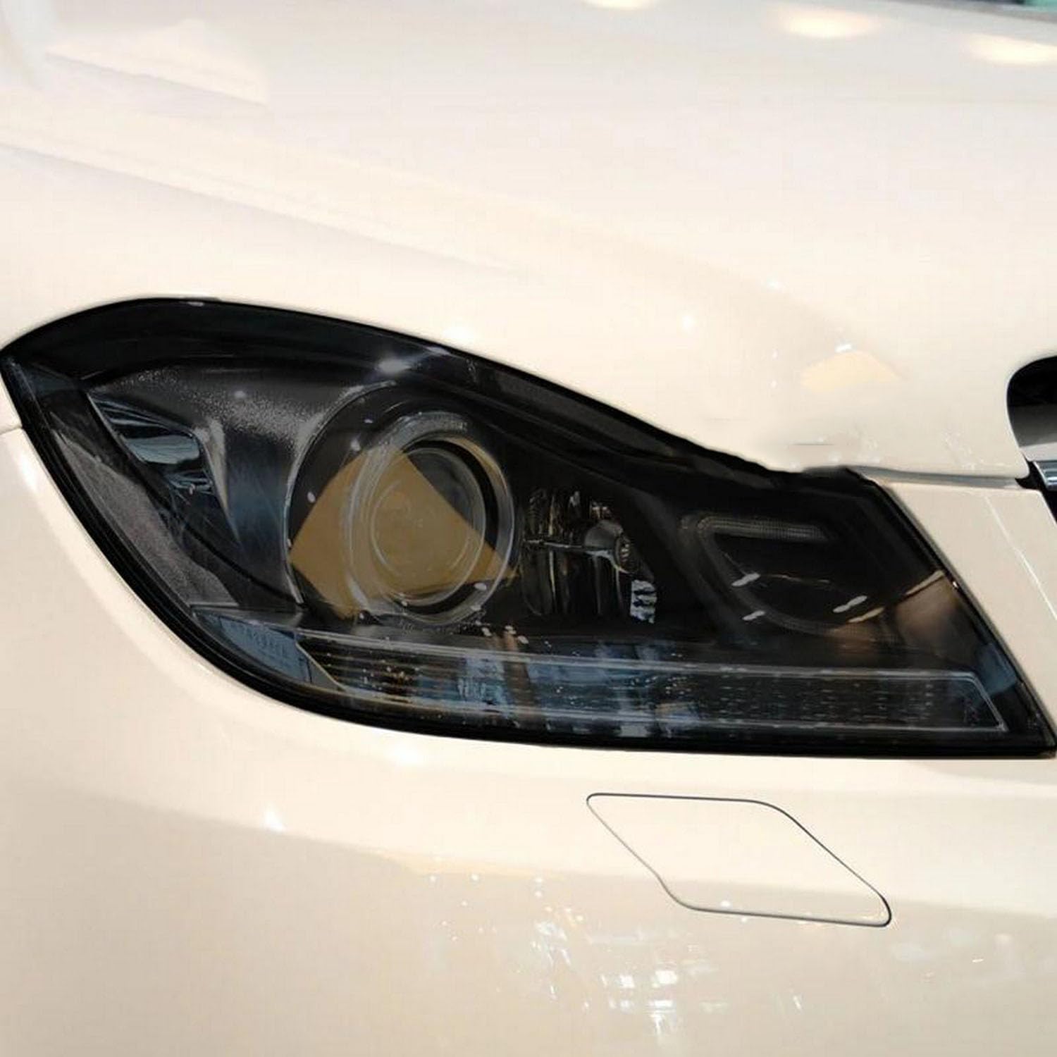 Protection de phares en TPU pour Benz Classe C kit de réparation optique