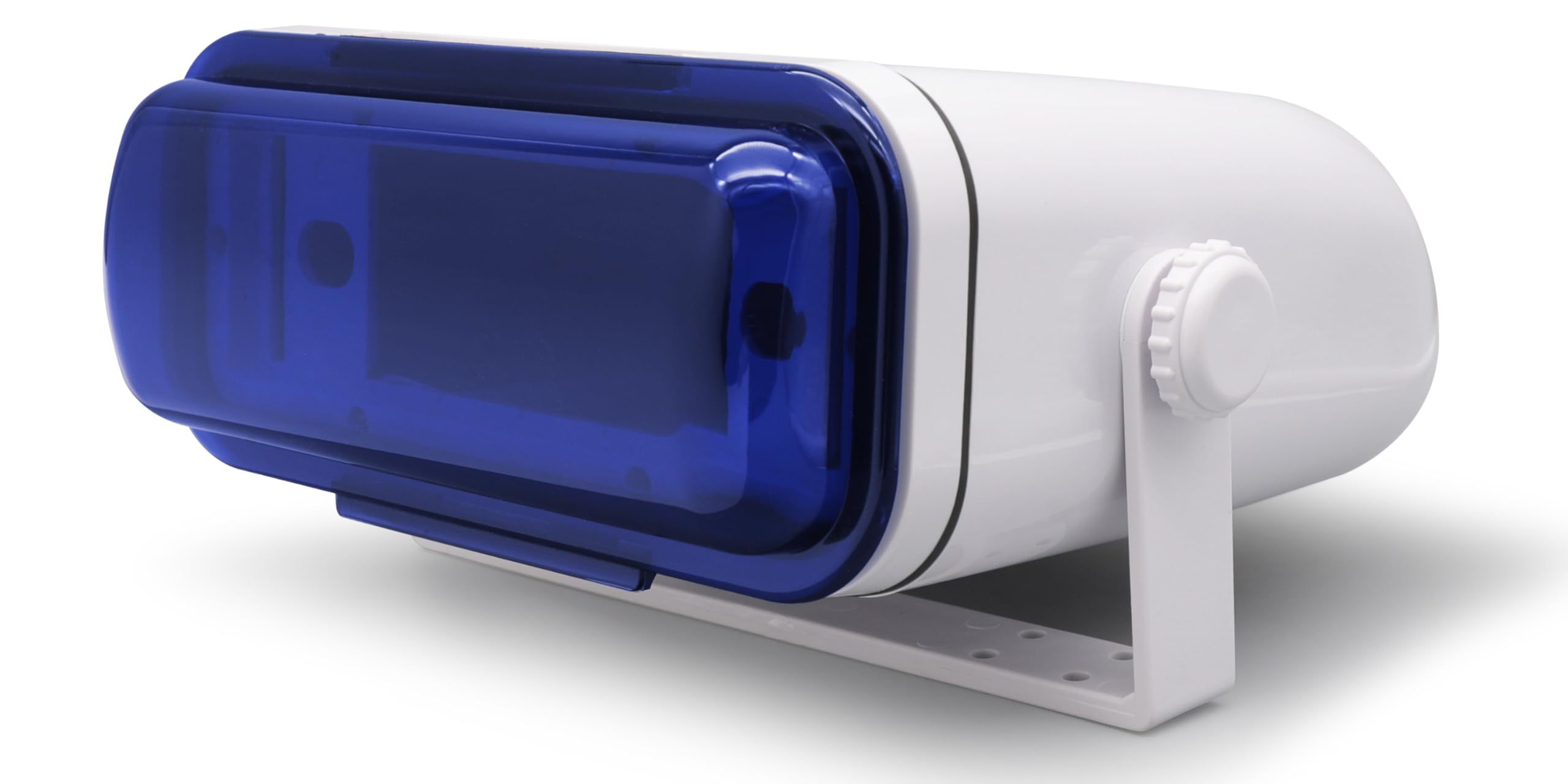 Pyle Universal Marine Stereo Cover – Waterproof Boat Radio Housing with Flip-Up Door, Neoprene Seal, Dual Shaft & DIN Compatibility – Weather-Resistant Audio Protector