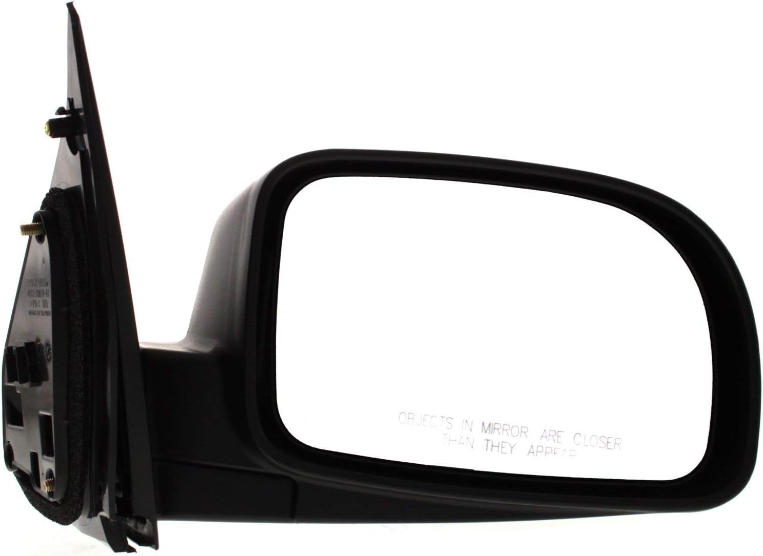 Kool Vue Passenger Side Power Heated Mirror for Hyundai Santa Fe 2007-2012 Textured