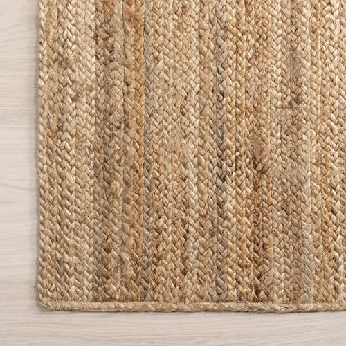 49% Off nuLOOM Hand Woven Jute Area Rug - Natural Farmhouse Design