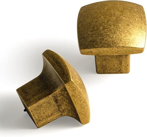 Yanxia Manijas de gabinete de latón antiguo, tiradores de cajón de refinamiento rústico para cocina, accesorios de gabinete para dormitorio,