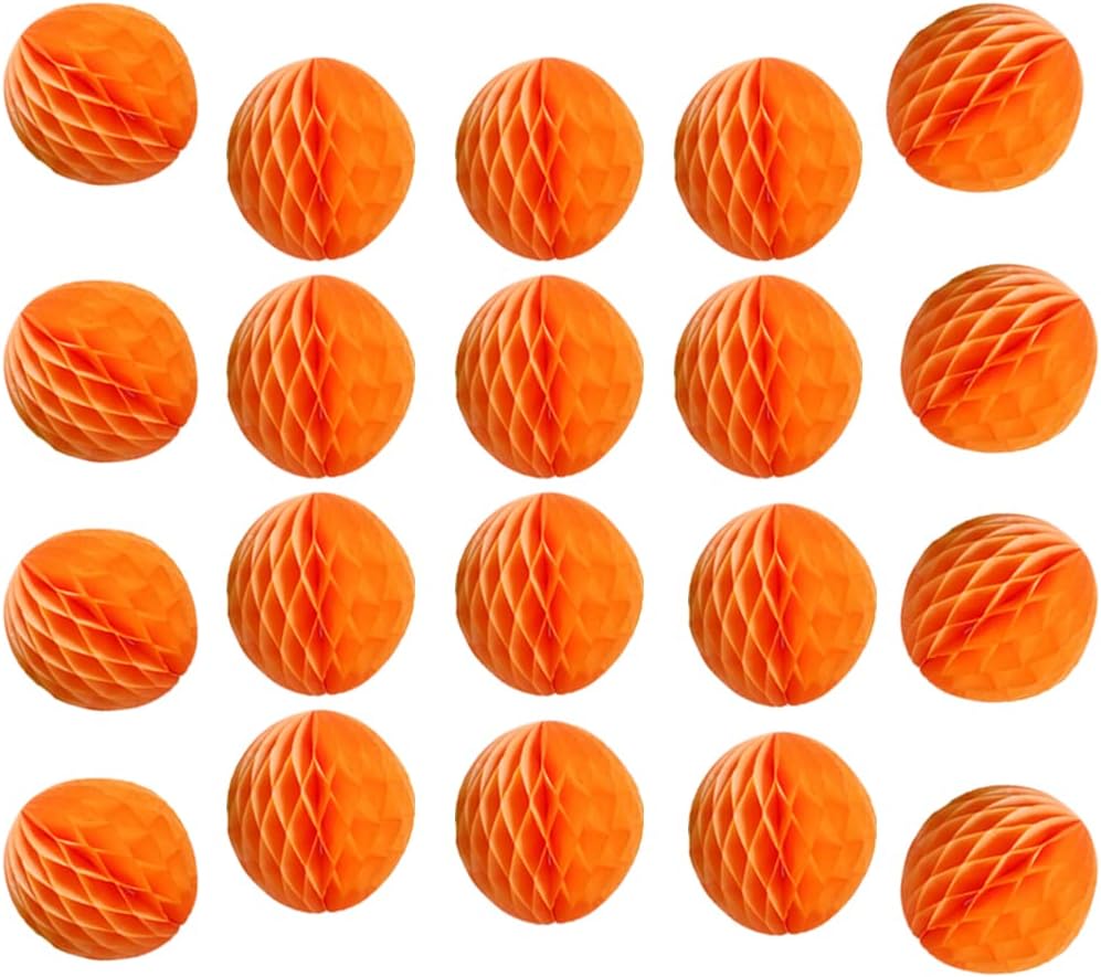 20pcs Flower Balls Party Balls Decoration Paper Flower Balls