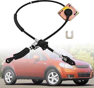 29365-79A40 Shifter Cable Fit for Suzuki SX4 2.0L 2007 2008 2009 Gear Shift Cable Transmission Cable Shift Control Cable Wire Change 28210-80J11 28210-80J10
