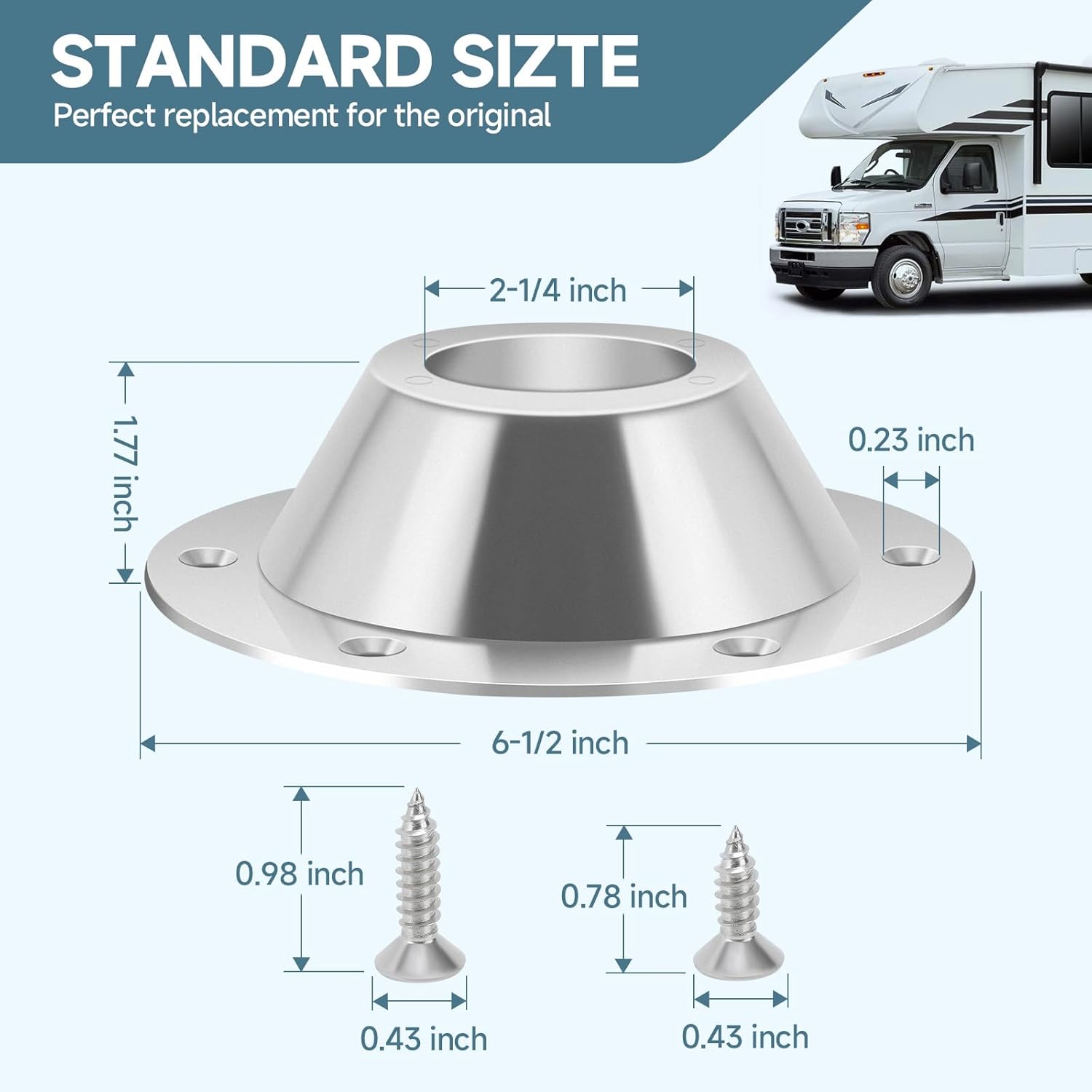 Camper Table Base Mount, Aluminum RV Pedestal Table Philippines | Ubuy