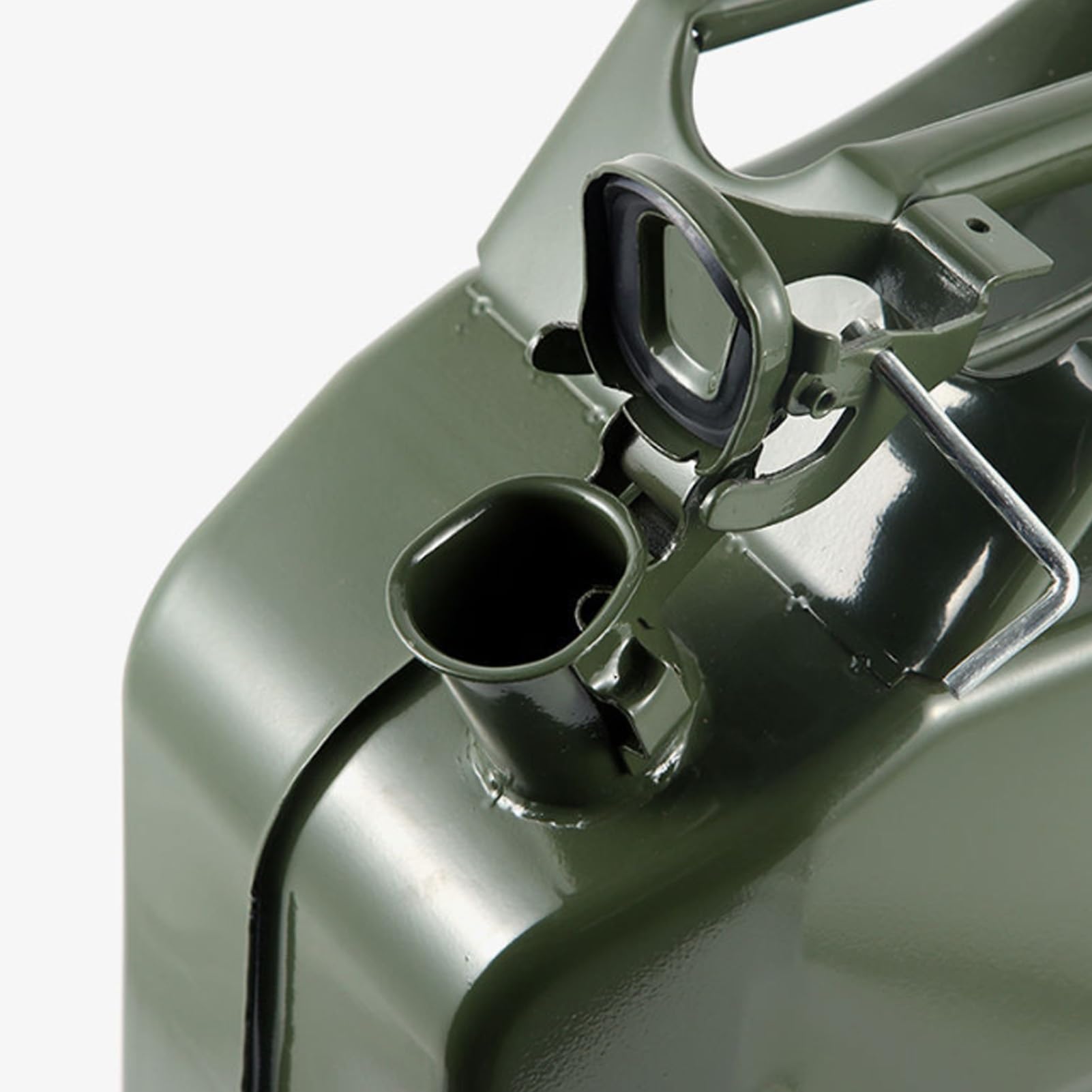 Tanques de Combustible Metal ecológicos 5 l, 10 l y 20 para automóviles, bidones Gasolina, Gasolina Motocicletas, contenedores Aceite, bidón Combustible(5L)