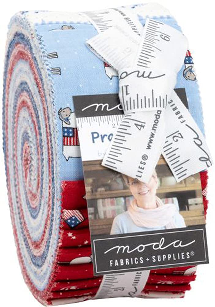 Bunny Hill Designs Prairie Days Jelly Roll 40 2.5-inch Strips Moda Fabrics 2990JR