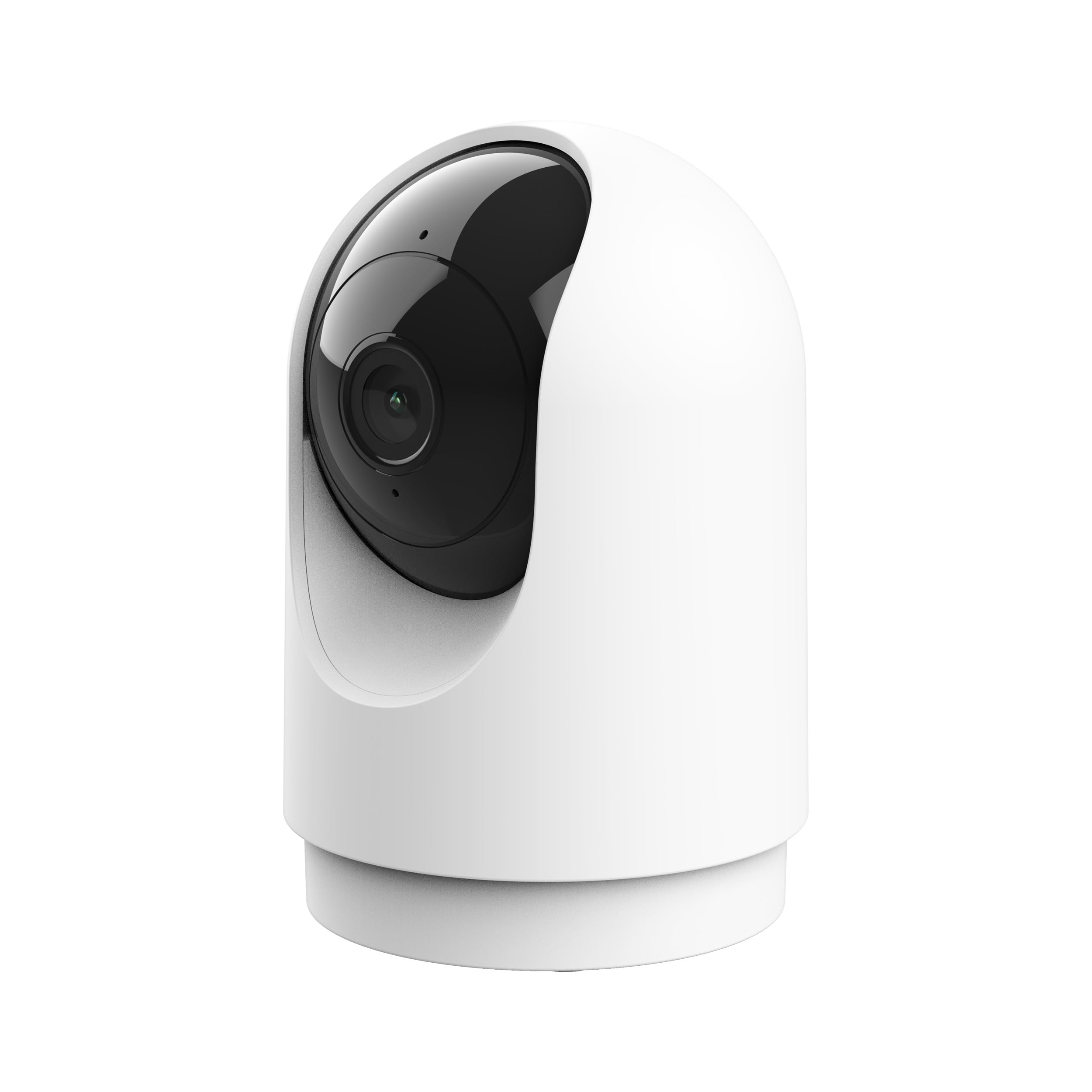 Trust IPCAM-2700 Cámara Vigilancia WiFi Interior, Camara 360° con Visión Nocturna, Sirena y Micrófono Incorporados, Detección de Personas, Cámara con App, Videovigilancia, Blanco