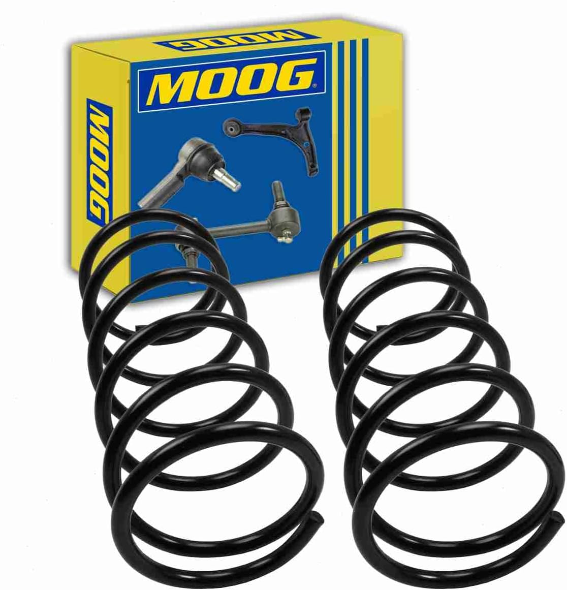 Rear Coil Spring Set compatible with Nissan Pathfinder 3.5L V6 2000-2004