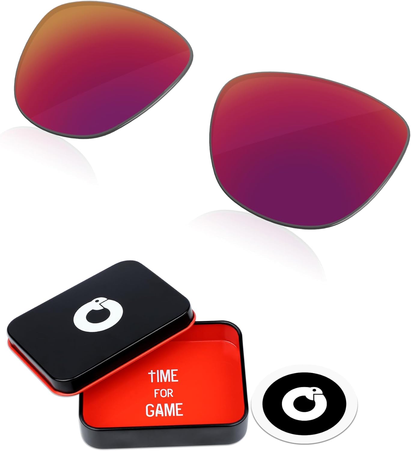 1.8MM Polycarbonate Replacement Lenses for Oakley Actuator OO9250A 57mm Sunglass - Midnight Sun