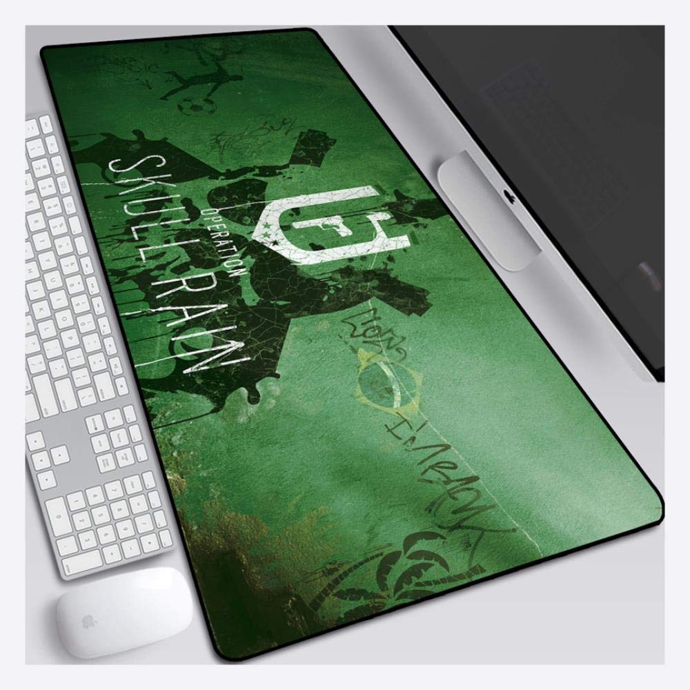 Cute Rainbow Six Siege 80x30cm Rubber Super Large PC Gaming Mouse Pad