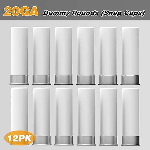 Miniatura 2 de BOOLIT EYE Cartucho de entrenamiento de seguridad Pro Shotgun Rondas simuladas cercanas al peso real, paquete de 12