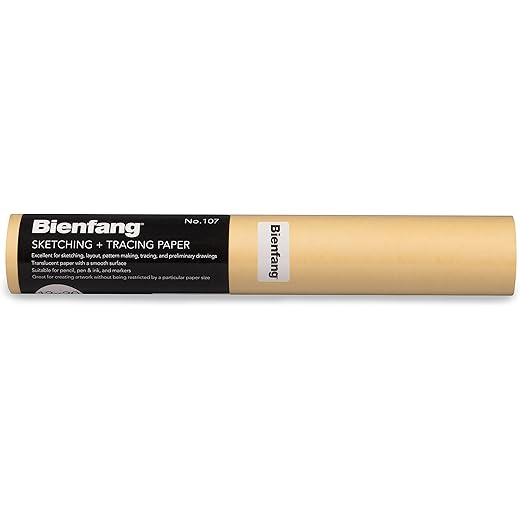 Bienfang Canary Sketching Roll 20-Yards x 12-inch