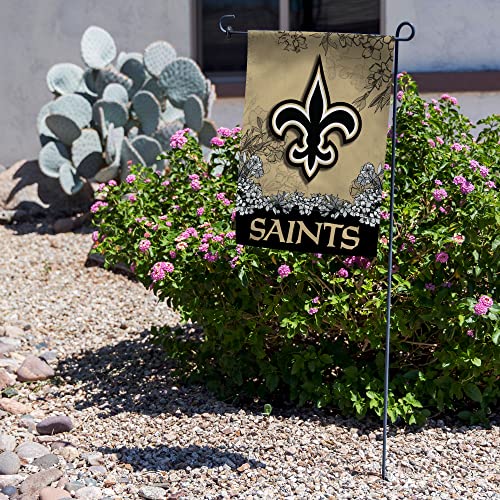 Image of Rico Industries NFL Standard /Primary 13 inch x 18 inch Double Sided Garden Flag - Great Gift for Men, Women, & Fans