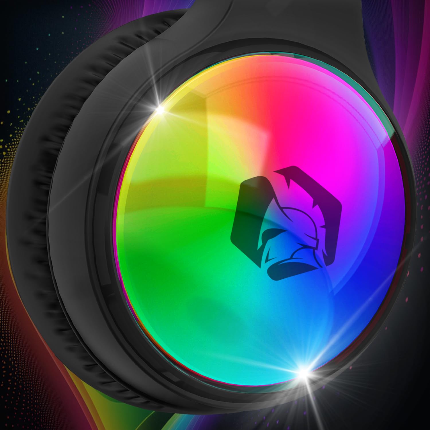 EMPIRE GAMING – 2024 Nowość - Icarus S16 Zestaw Słuchawkowy do Gier RGB - dla PS5, PS4, Xbox One/Series, PC, Mac, Smartfony, Tablety - Pilot - Dźwięk Stereo High Definition - Elastyczny mikrofon
