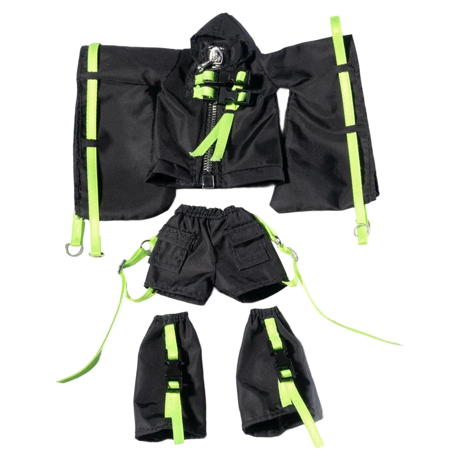 1/12 Miniatur Puppenmantel Und Shorts Set, Multifunktionales Cosplay Puppenoutfit