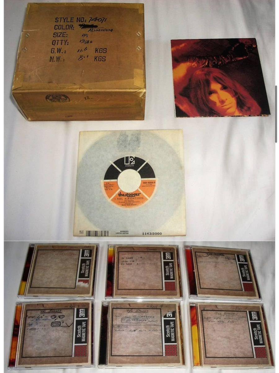 7CD-BOX！COMPLETE FUNHOUSE SESSIONS 🔥 NEW! The Stooges Complete 1970 Funhouse Sessions CD 7