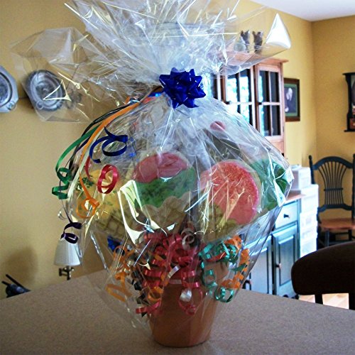 Tytroy Gift Wrapping Cellophane Roll (Folded 30In X 100Ft) #TOP2