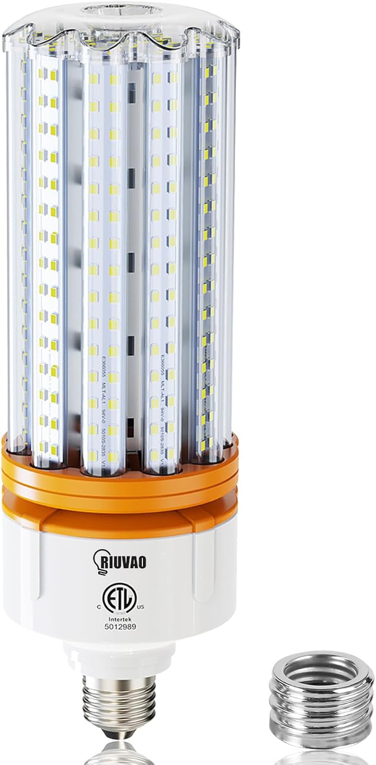 1000W Equivalent LED Corn Light Bulb, 100W Led Corn Bulb 5000K Daylight White,High Bay Lighting 15000 Lumen, E26/E39 Base LED Bulbs, Large Area Lights for Outdoor Indoor Warehouse Garage Offices