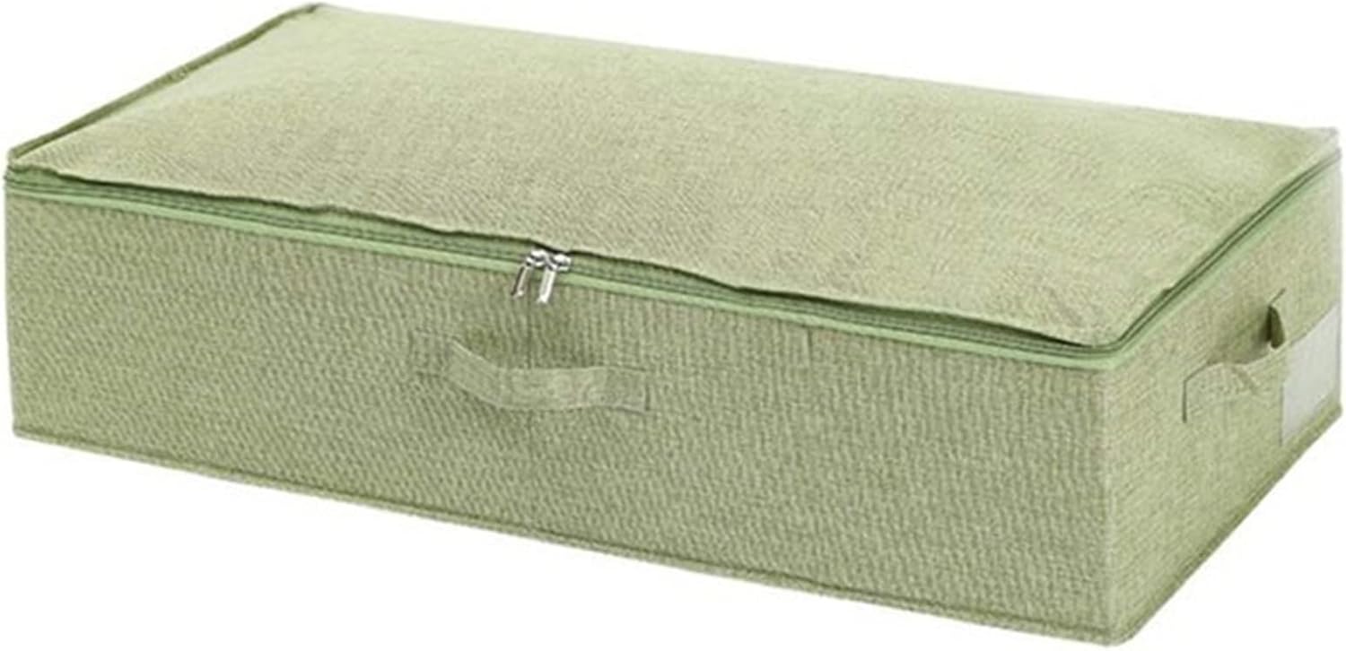 ベッド下収納バッグ Under Bed Clothes Storage Box Shoes Quilts Dividers Clot