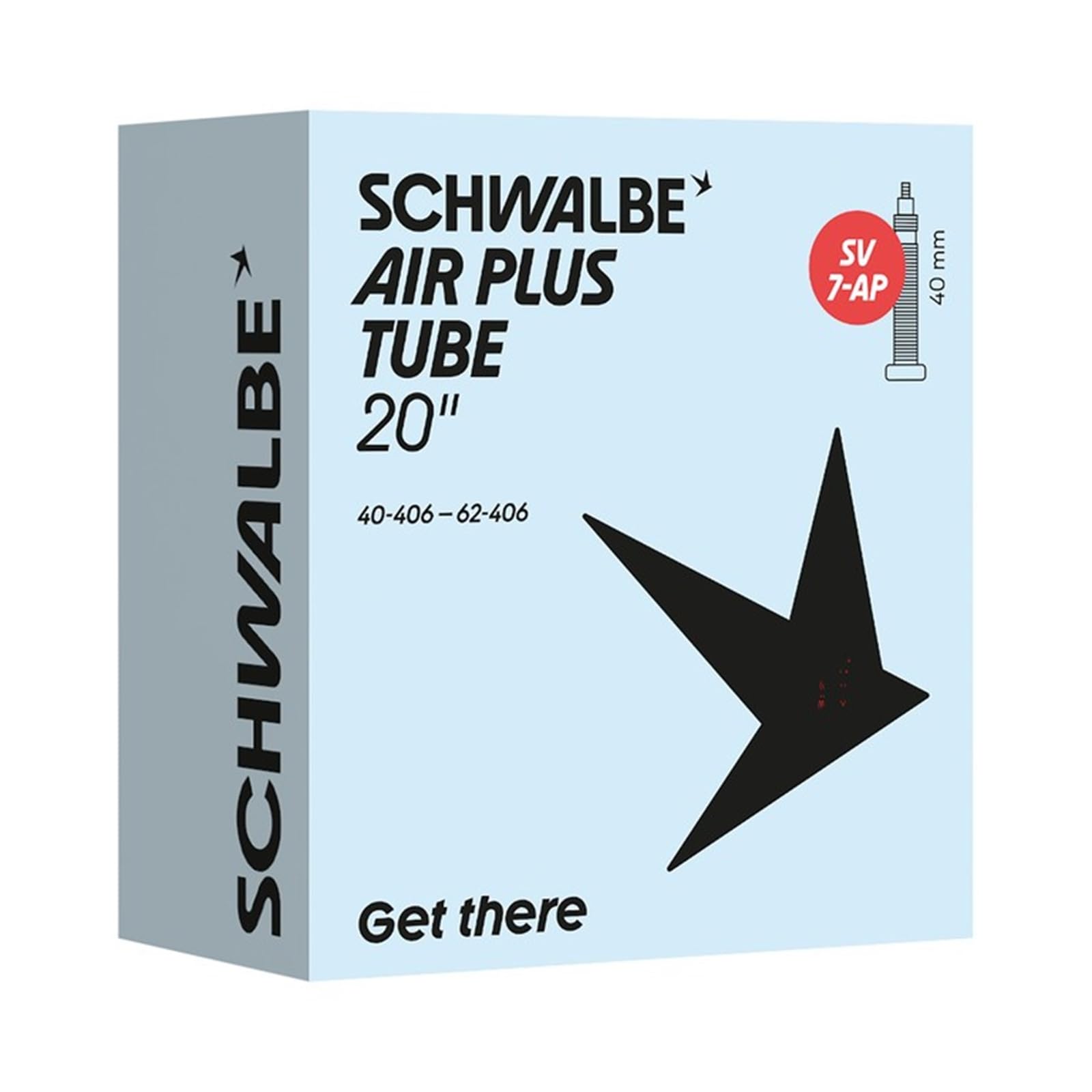 Schwalbe Chambre à air SV7-​AP AIR Plus 40/​62-​406 IB 40 mm