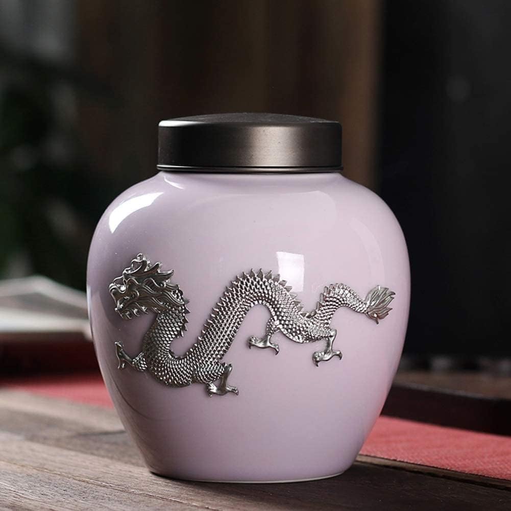 Vase Desktop Porcelain Vases Ginger Jar Home Table Ceramic Chinese Centerpieces Decorative B H14xw13cm Rustic Decor(M)