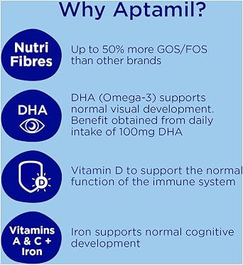 800g Aptamil 2 Follow On Milk Suitable For 6-12 Months Pack Of 3