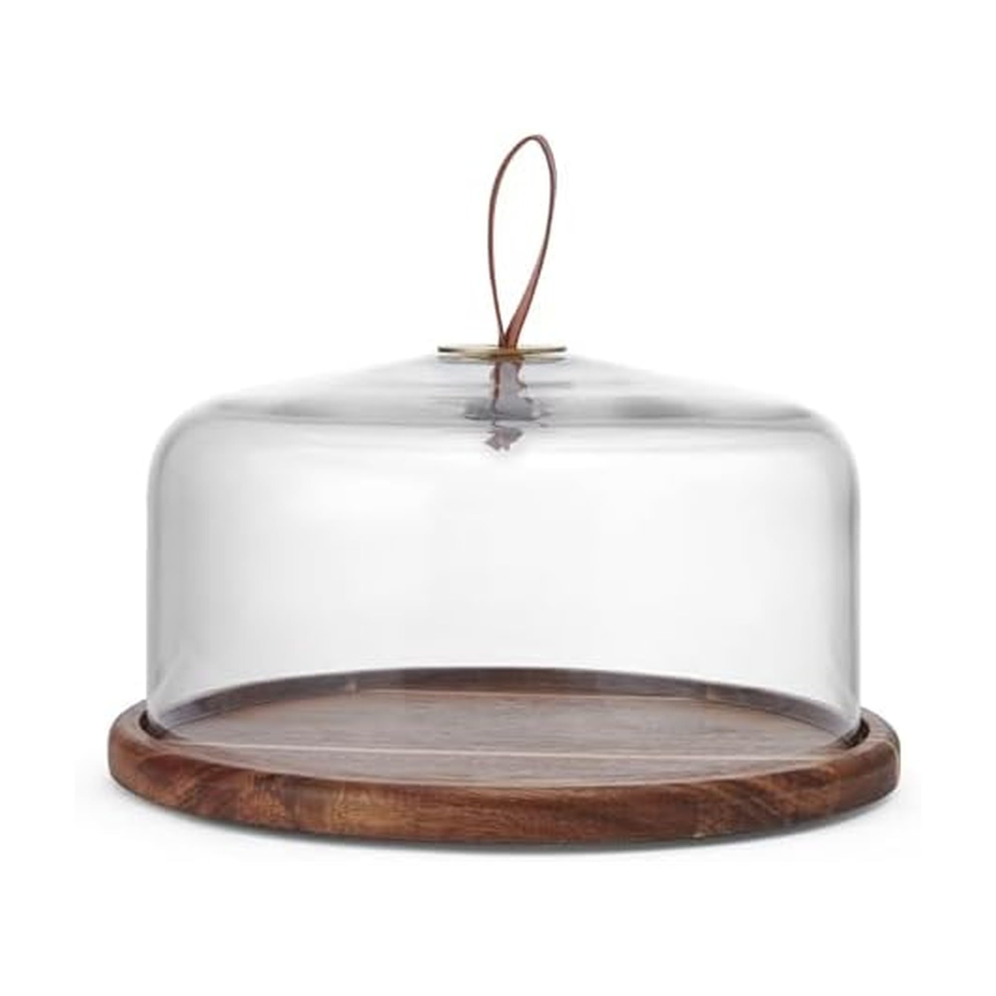ケーキサーバー　MIKASA Amazon.com: Mikasa Glenwood Wood Cake Plate Stand with Glass Dome