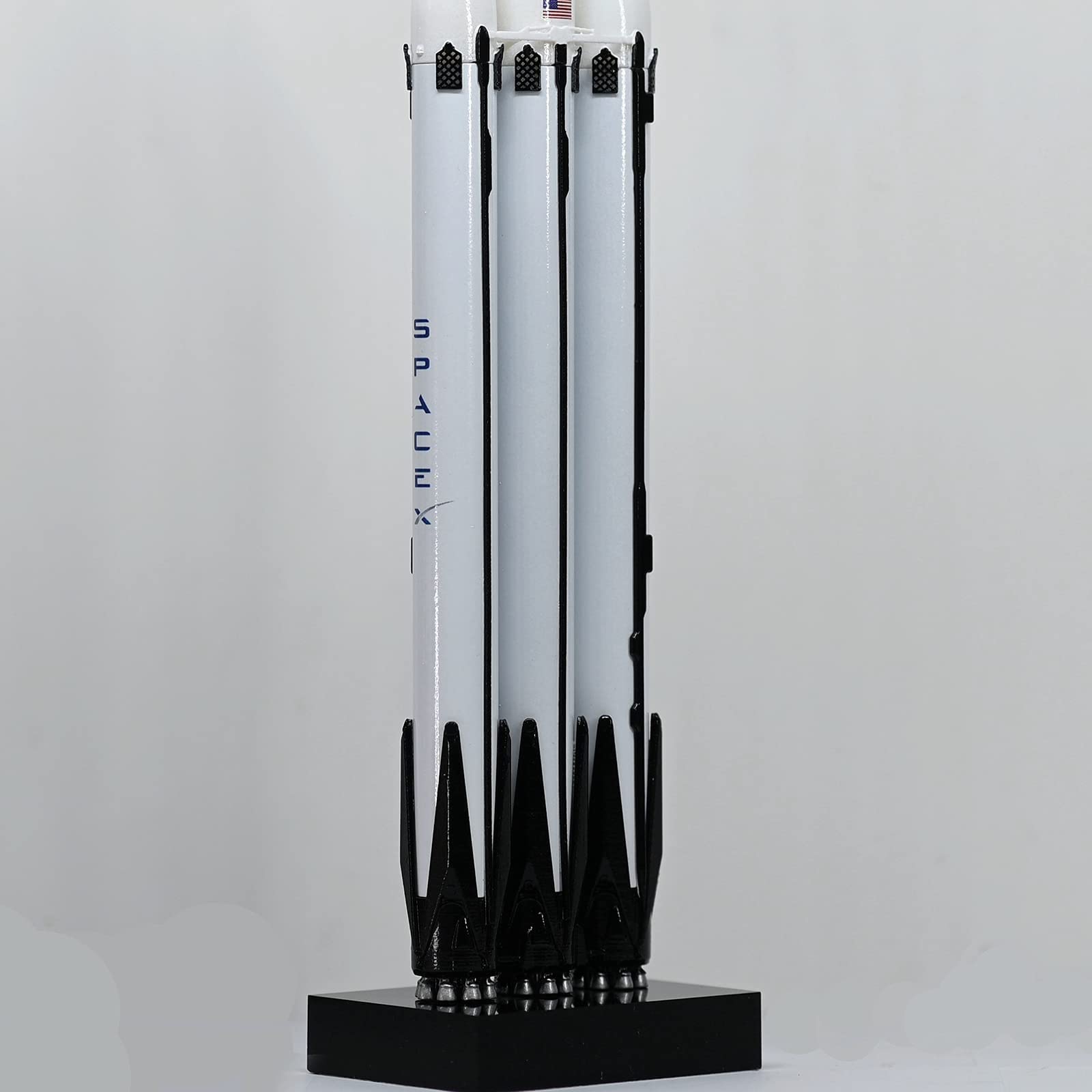 Modèle de Fusée Heavy Falcon 1:233, Modèle Aérospatial FH en Résine Simulée Et Décorations de Bureau, Un Excellent Cadeau Les Passionnés d'aérospatiale