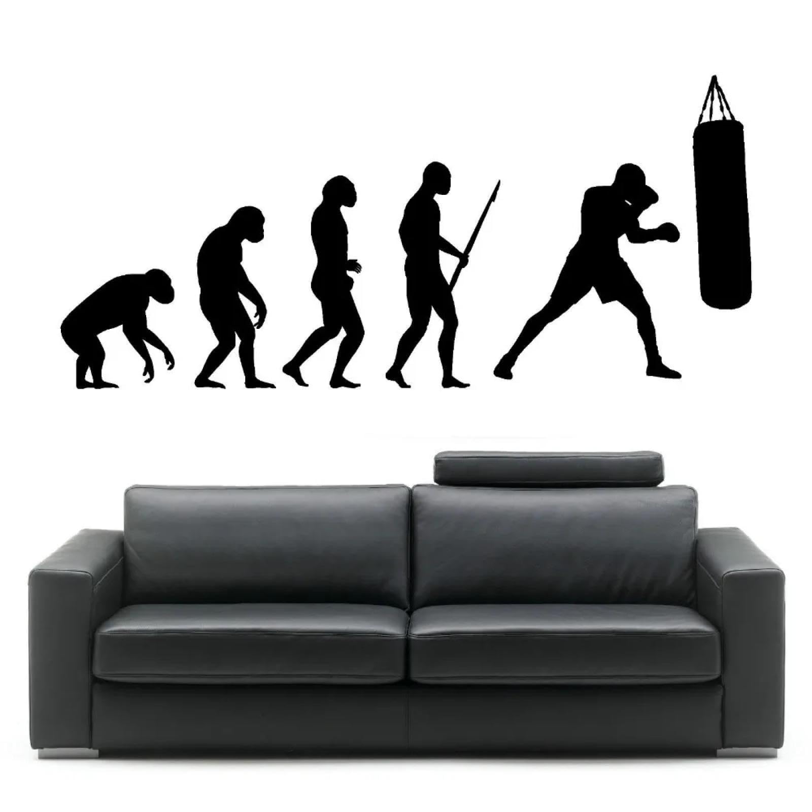 Black/Creative Sports Wall Sticker Art Decals Decal Wallpaper Art Pictures Bedroom Decoration