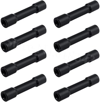 Replacement Part For 8pcs/lot Metal Aluminum Alloy M3x30mm Standof Spacer For RC Multicopter FPV Racer Parts - Color BLACK