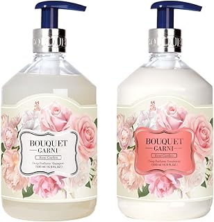 シャンプー トリートメント セット ローズガーデンの香り 500ml 韓国 美容 ヘアケア 植物由来成分 うるおいキープ パフューム
