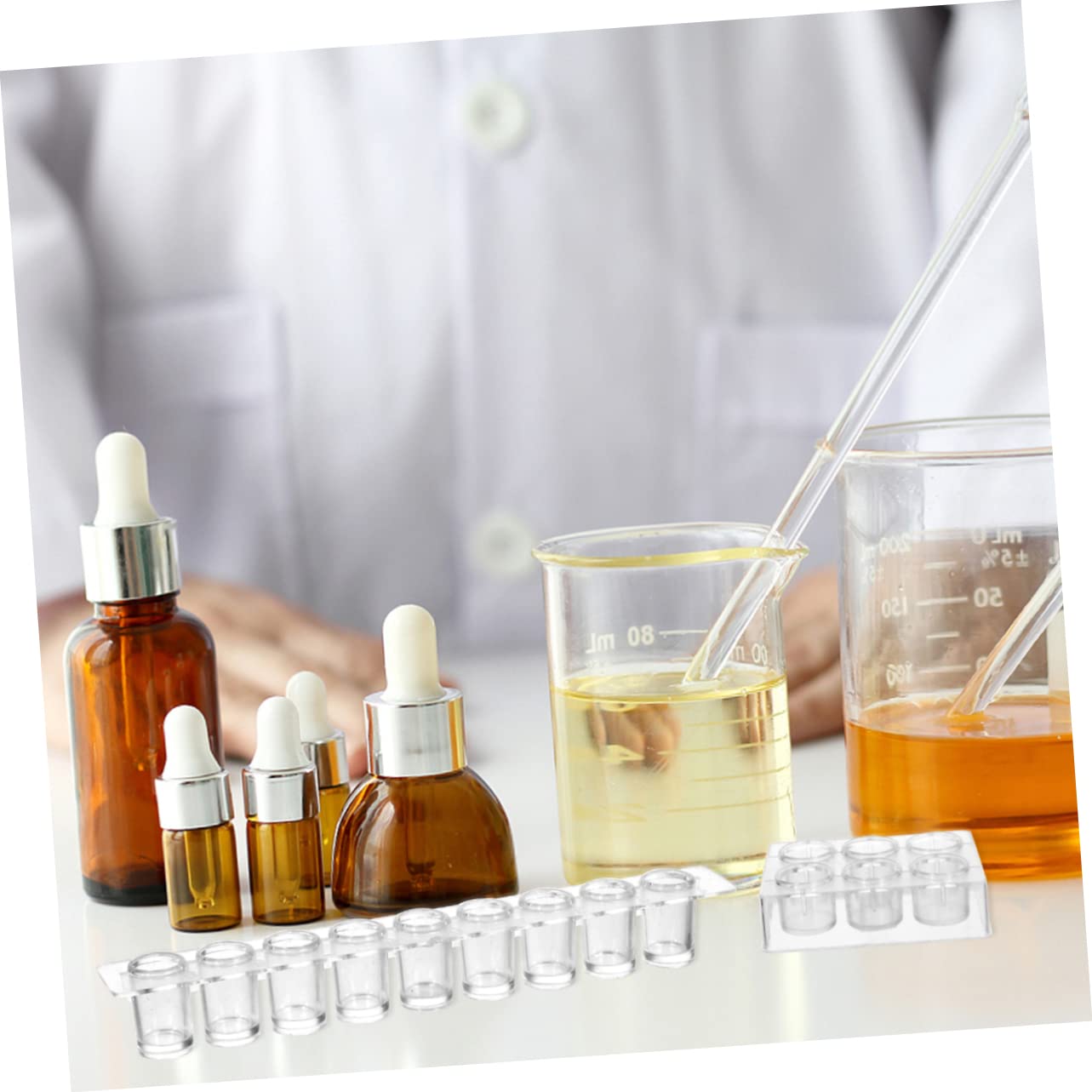 Luxshiny 3 Sets 15-Well Treated Flat Tissue Culture Plates Porous Petri Dishes Lab Grade Cell Culture Equipment Non-Surface Treated for School