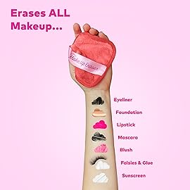 The Original Makeup Eraser 7-Day Set, Erase All Makeup with Just Water, Including Waterproof Mascara, Eyeliner, Foundation, Lipstick, Sunscreen, and More! Sunset Boulevard, 7ct.