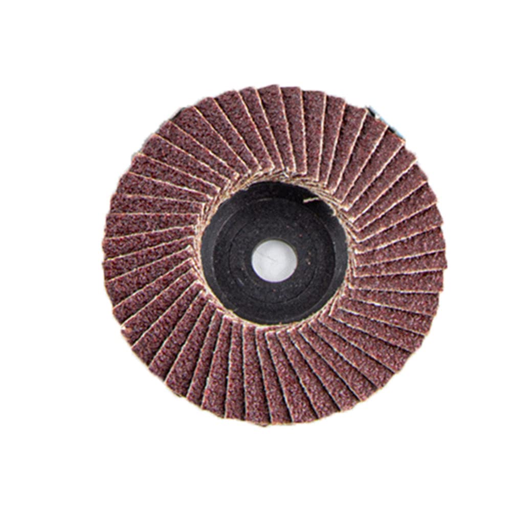 tarcze szlifierskie, 1 szt./5 ./10 Płaskie tarcze listkowe 75 mm 3 cale/2 cale 50 x 10 mm/75 Tarcze ścierne, szlifierskie, ostrza 80/czerwone/10 ._75*10(Brown,5Pc-50 * 10Mm)