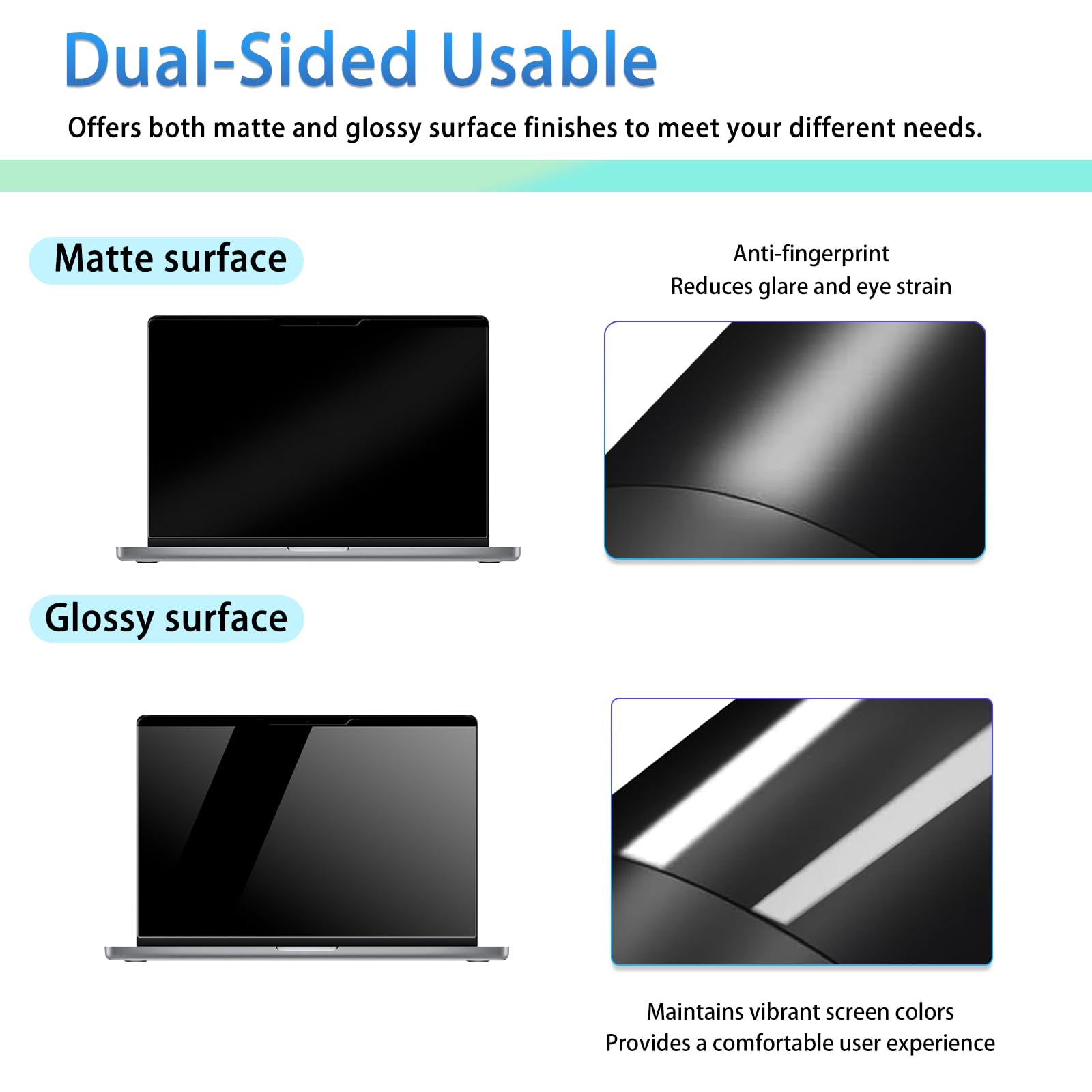 Filtro Magnetico Privacy per 13.3 Pollici 16:10,Rimovibile Pellicola Schermo Protezione,Anti Luce Blu Antiriflesso, Anti-Spia,per HP/dell/Acer/Lenovo/Thinkpad/Samsung/ASUS/Sony
