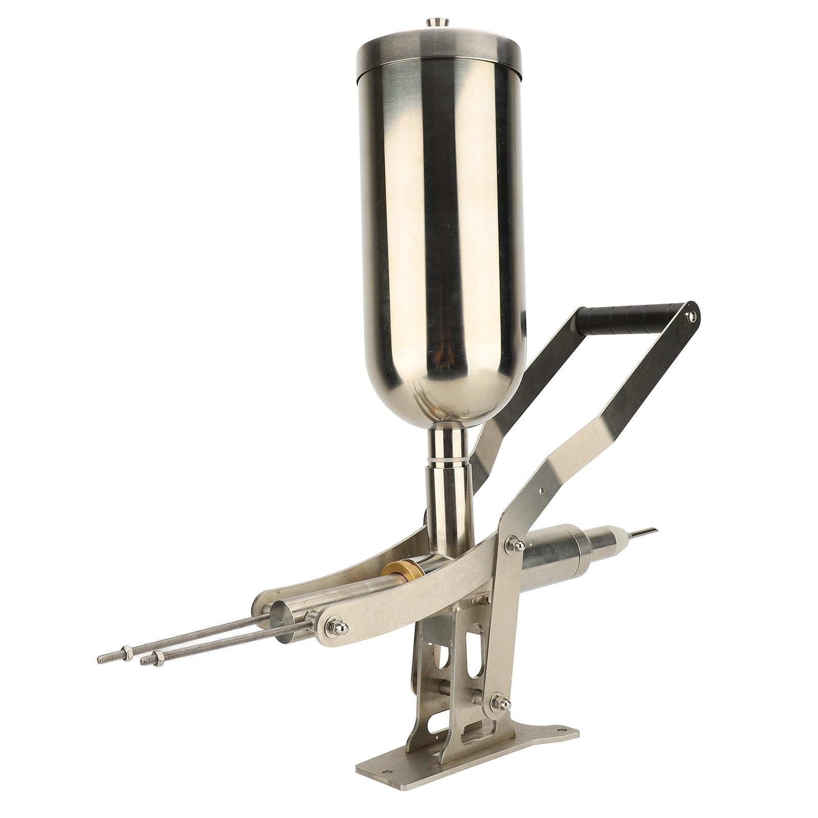 Máquina llenadora de donas, 4,5 L, manual, de acero inoxidable 304, máquina de llenado de crema y gelatina para donas, para pan, pastel, churros, equipo profesional de panadería,