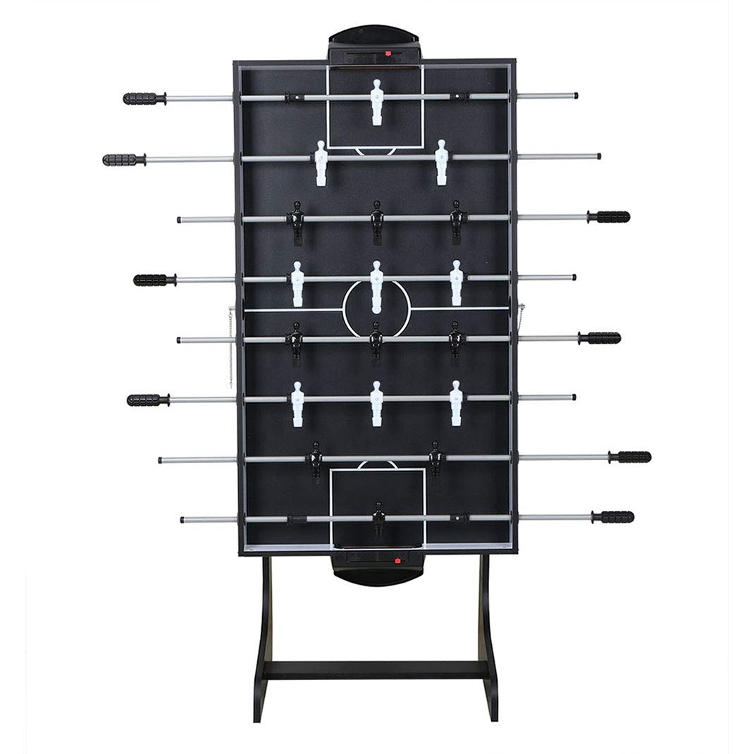 4 en 1 Table de Jeu pour Hockey, Billard, Babyfoot, Tennis de Table/Ping-Pong, Vert, 121,5 * 61 * 81,3CM