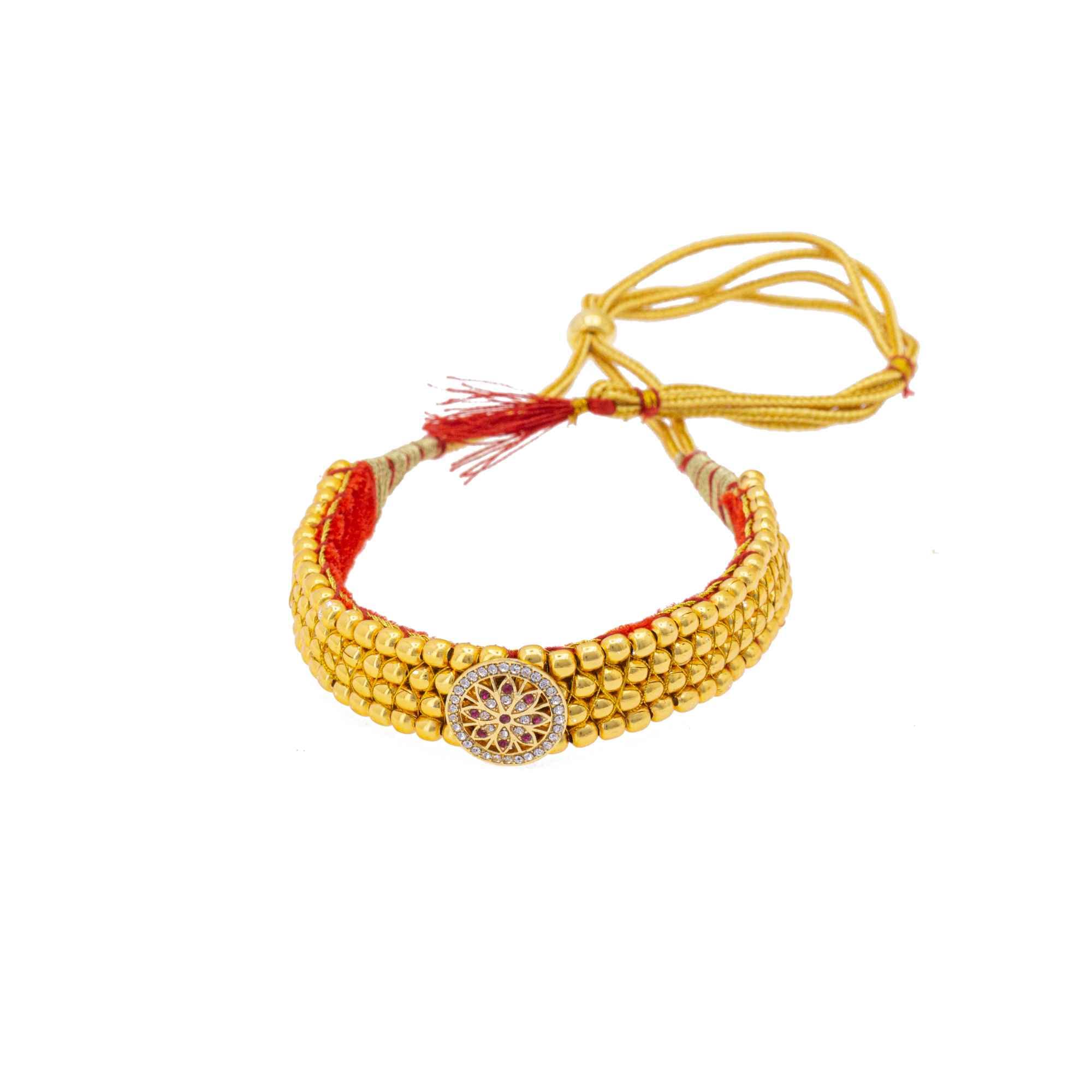 Meira Jewellery Copper Rajasthani Beaded Kanthi Choker For Women (Golden) MJ74 (B09X1J4MSS) Amazon Price History, Amazon Price Tracker