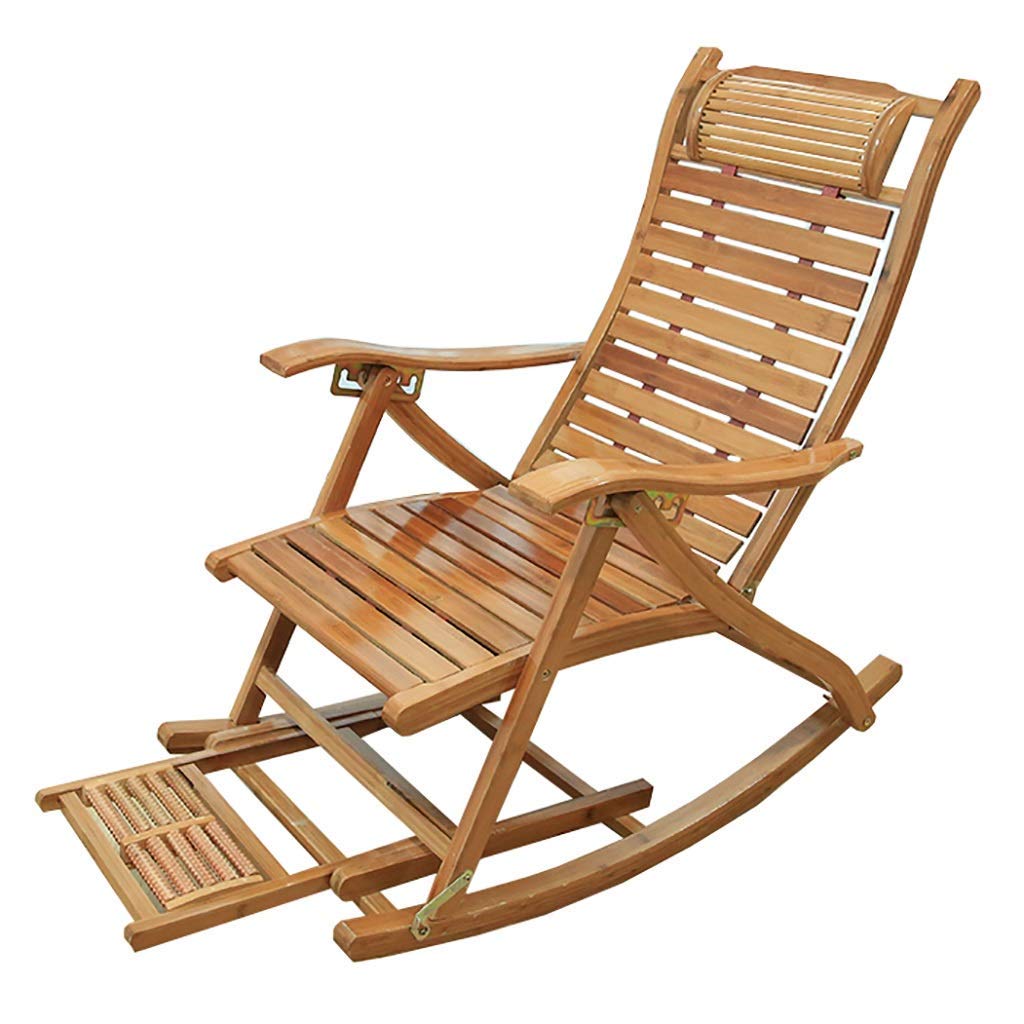バンブーチェア ロッキングチェア リクライニング アジアン雑貨 Amazon.co.jp: ロッキングチェア、リーニングバンブーチェア