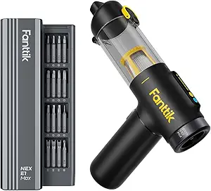 Fanttik E1 Max 3.7V Mini Electric Screwdriver & Fanttik Slim V10 Mix Cordless Car Vacuum