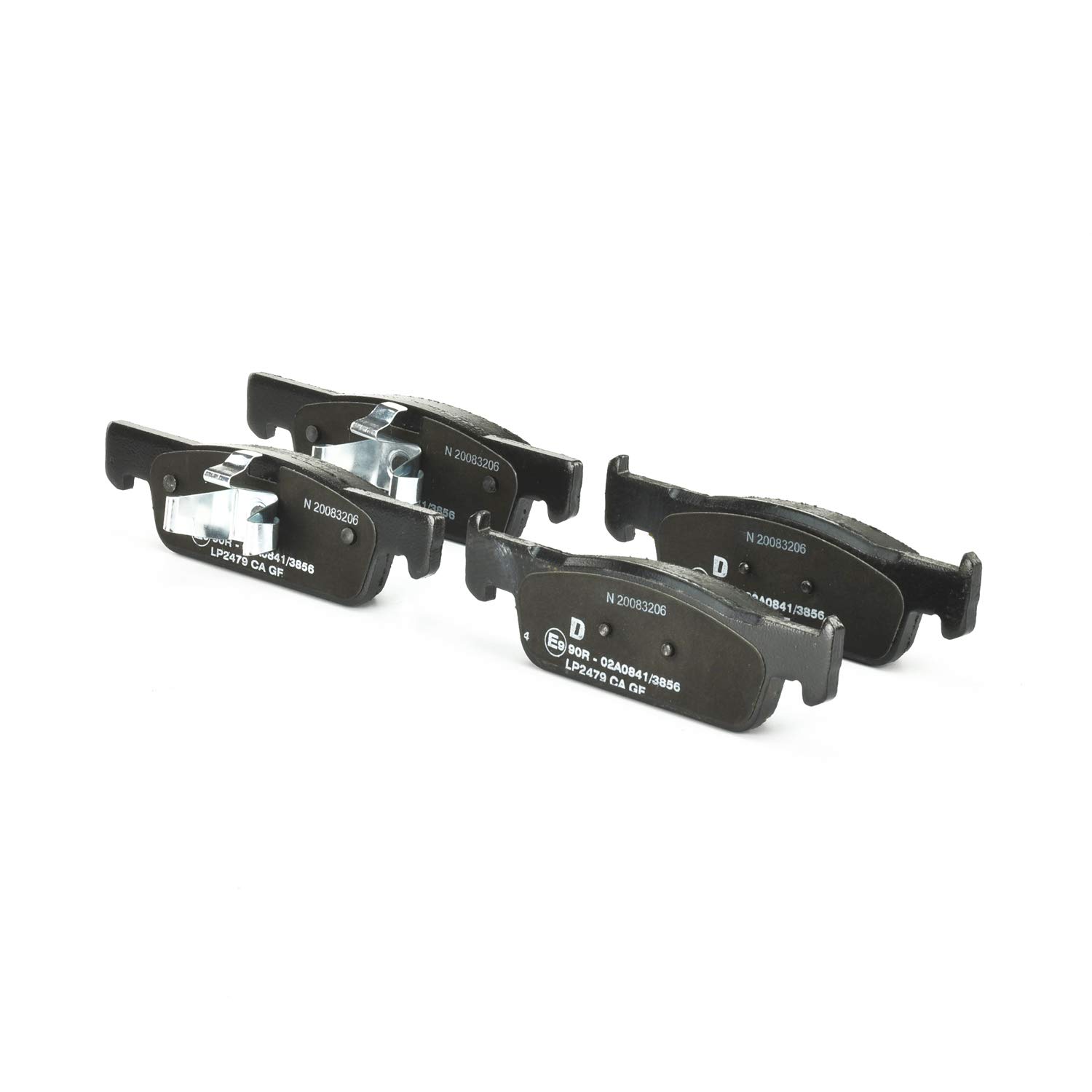 LP2479 DELPHI BRAKE PAD SET, DISC PARKING BRAKE FRONT AXLE REAR AXLE FOR DACIA H