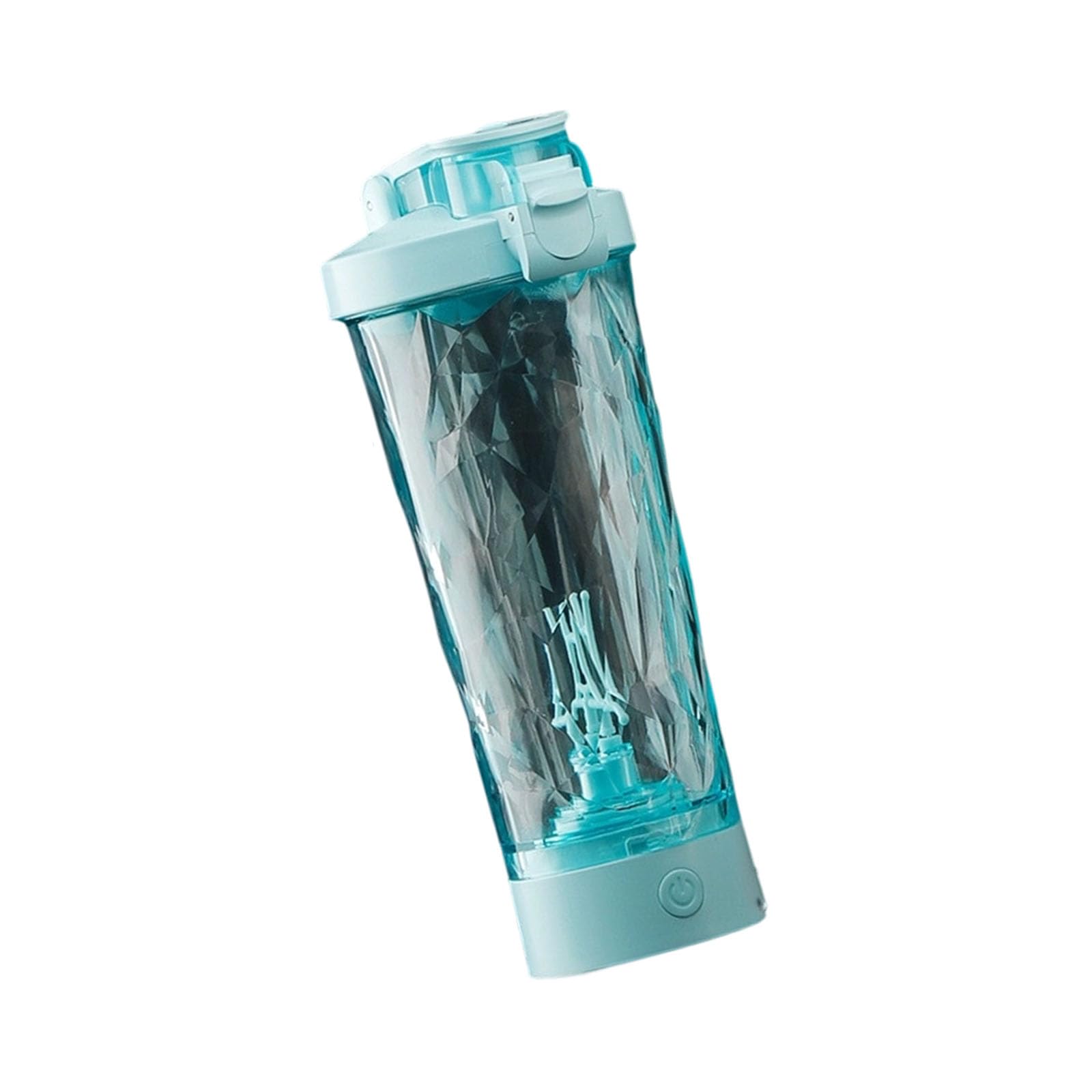Apglsxy Blue Usb Operated 700Ml Mixing Vessel Leakproof Construction Perfect For Exercise And Active Lifestyles Fitness Addition Shaker