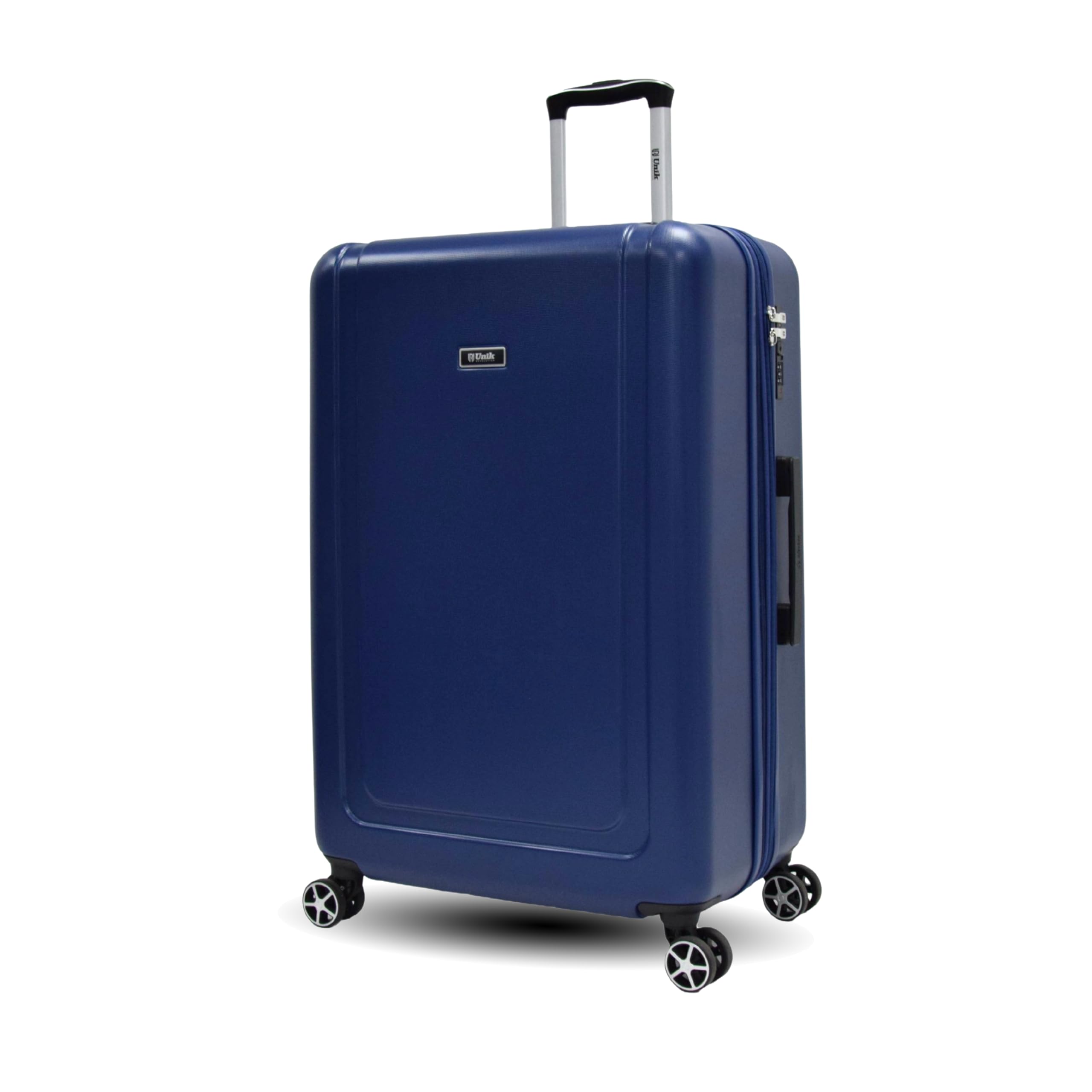 Valigia Grande Espandibile 77 cm – 4,2 kg – ABS Rigido, 4 Ruote 360°, Chiusura a Combinazione – Kappa Grace (Blu Navy, L)