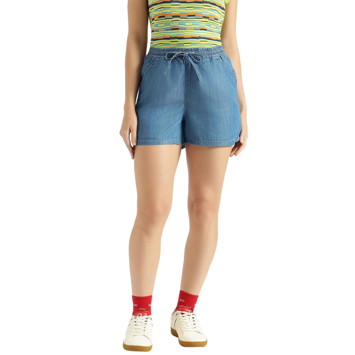 united colors of benetton Women Shorts-picture-11