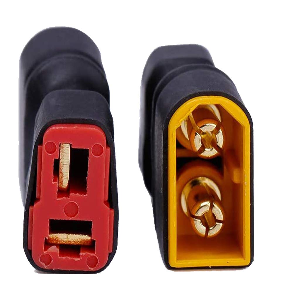 Adattatore XT30 maschio a XT60 femmina tipo compatto