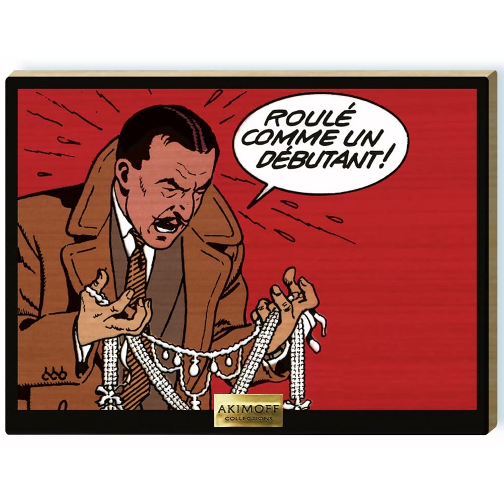 Tableau Blake et Mortimer Le collier Akimoff l'esprit nostalgique Jacobs