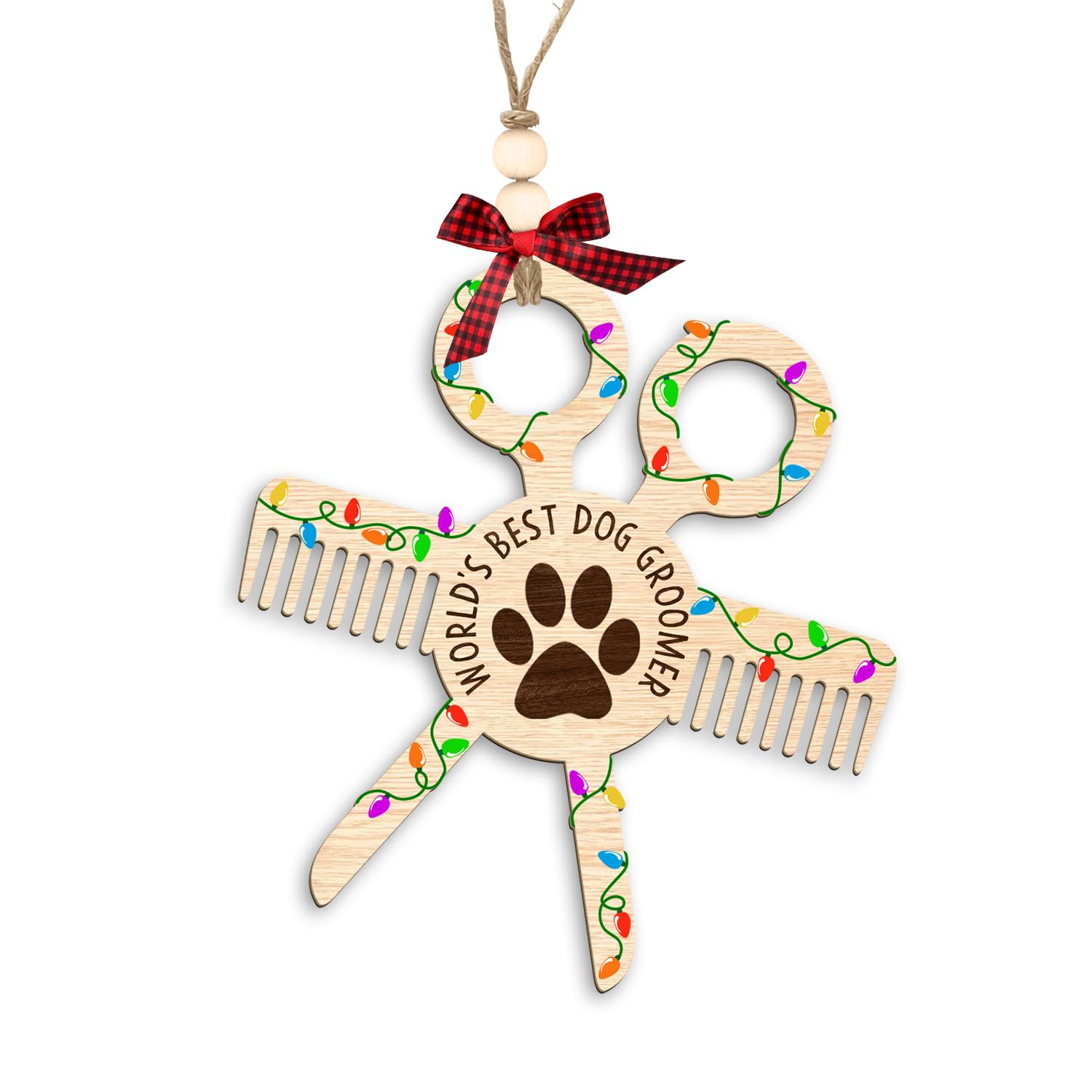 Dog Groomer Ornements de Noël pour sapin et salon de toilettage