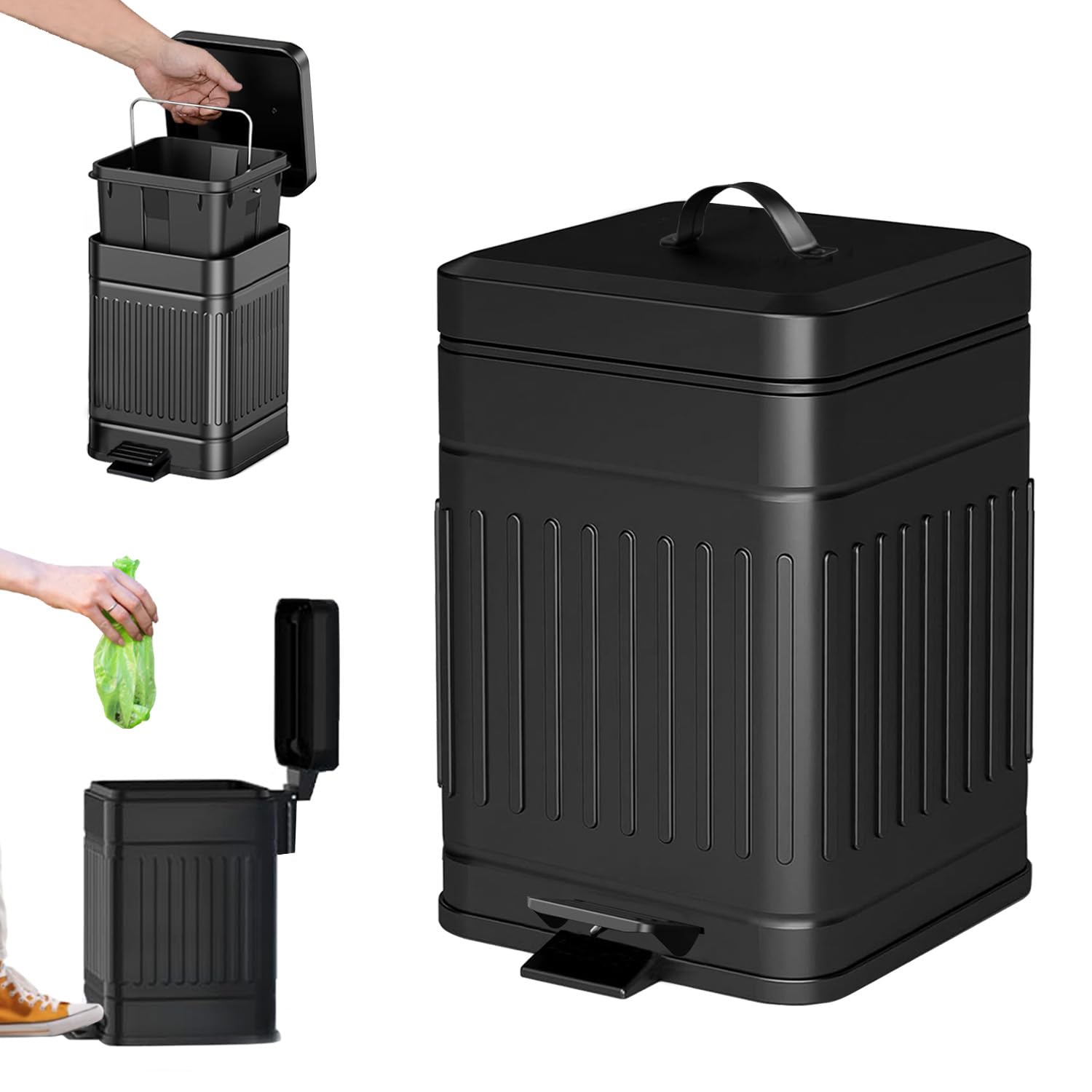 Plant-Styled Dog Poop Can - Outdoor Trash Can -8 Plant-Styled Dog Poop Can - Outdoor Trash Can -8