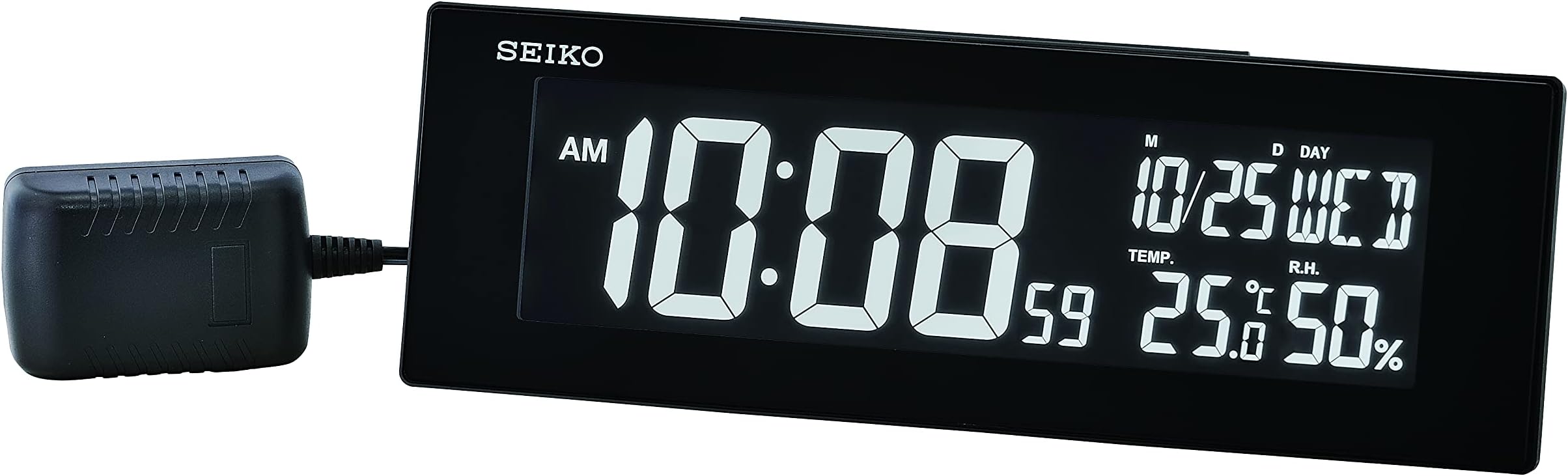 Seiko QHL062Y Digital Alarm Clock Yellow Home & Kitchen
